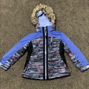 Girls free country snow jacket size xs 5-6